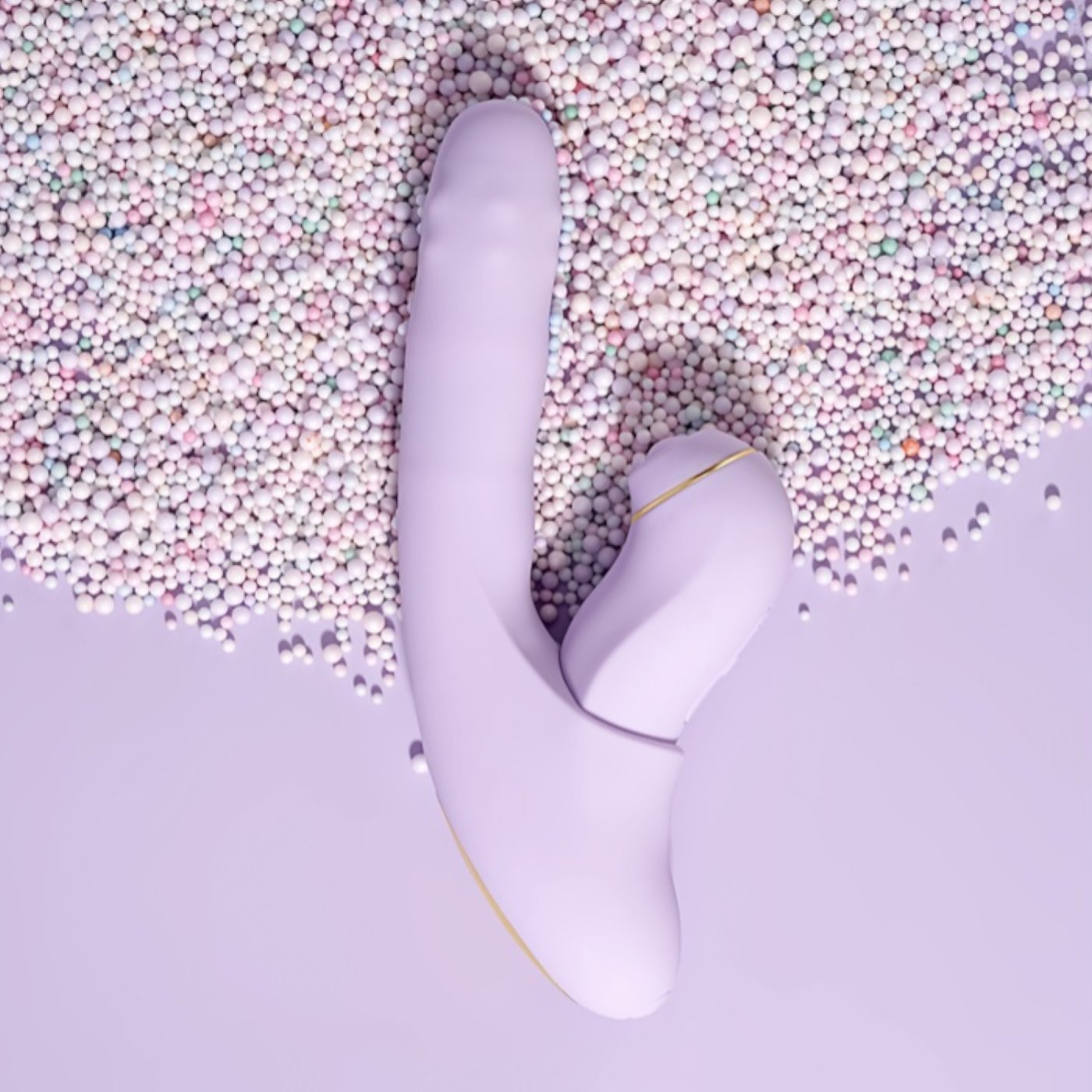 Svakom DuoGlow App Controlled 5-in-1 Thrusting Beaded Vibrator & Pulsating Clitoral Stimulator