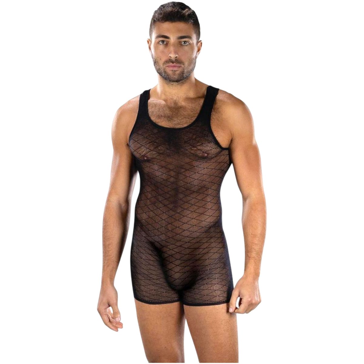 Envy Diamond Knight Men’s Mesh Underwear Romper