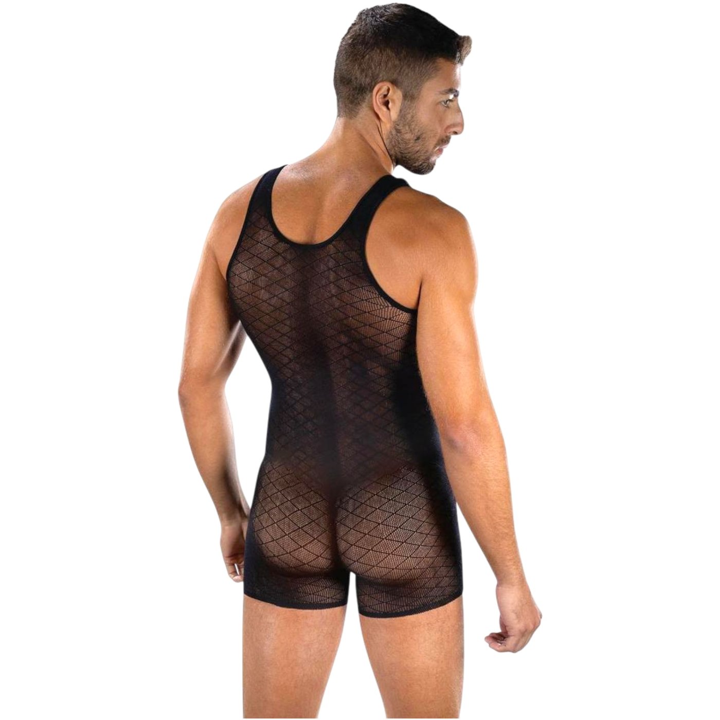 Envy Diamond Knight Men’s Mesh Underwear Romper