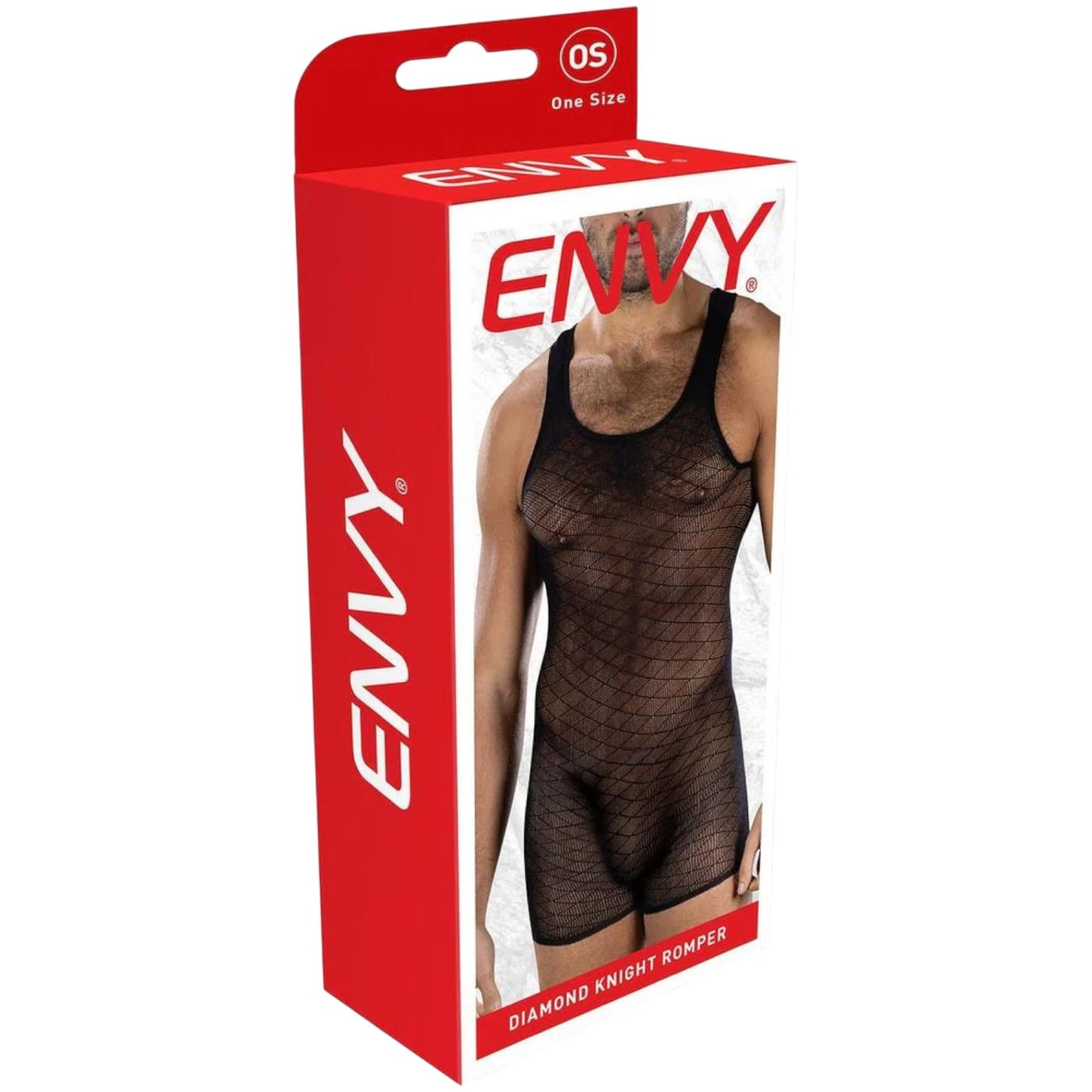 Envy Diamond Knight Men’s Mesh Underwear Romper