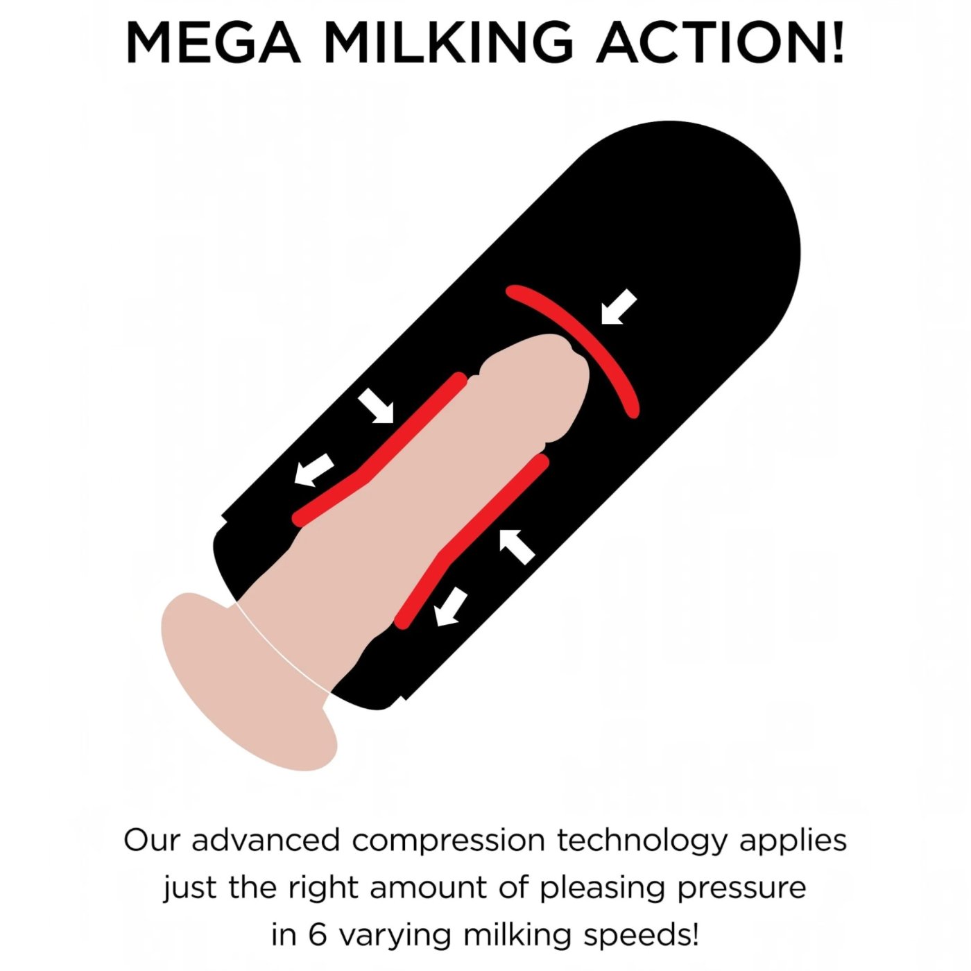 PDX Elite Vibrating Mega Milker Automatic Male Masturbator