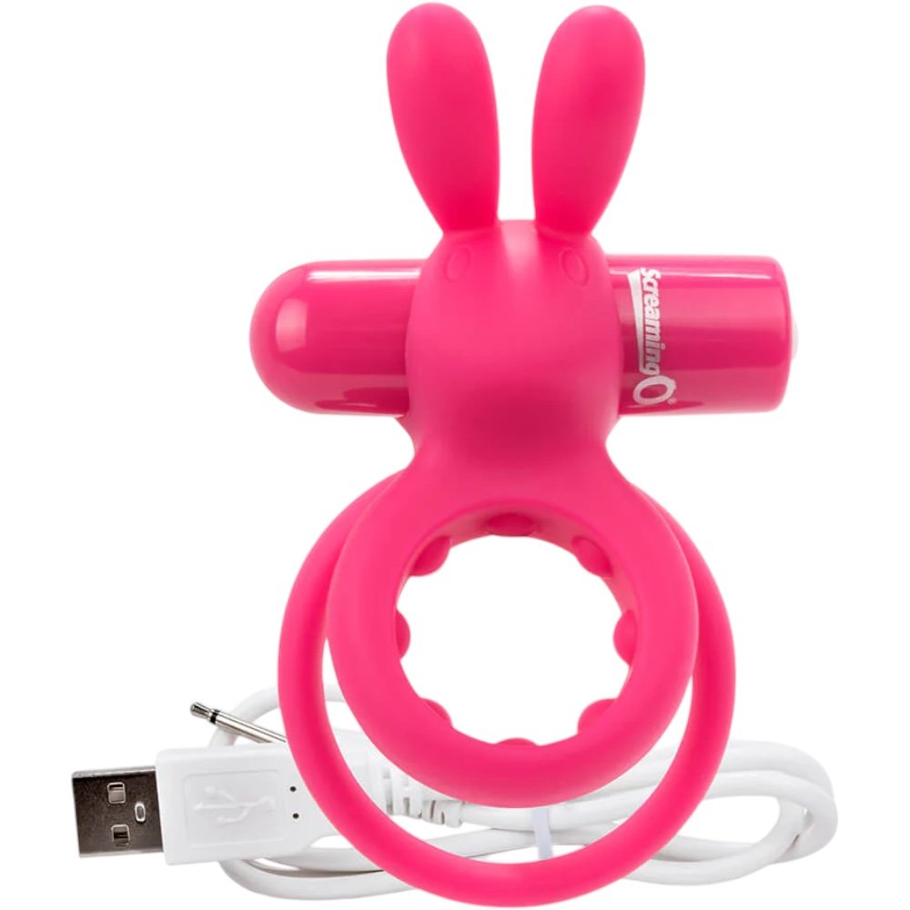 Screaming O Ohare Rechargeable Vibrating Cock Ring Pink