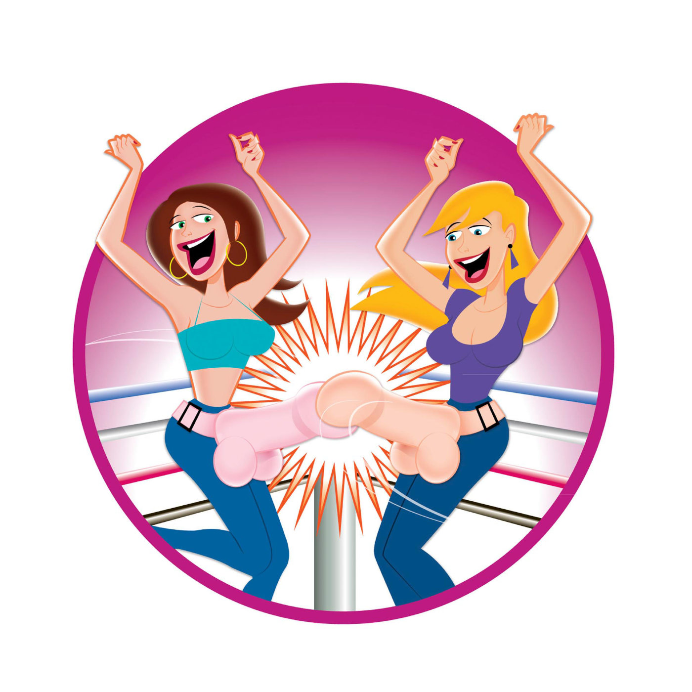 Bachelorette Party Favors Dueling Dickies Sword Fight Game