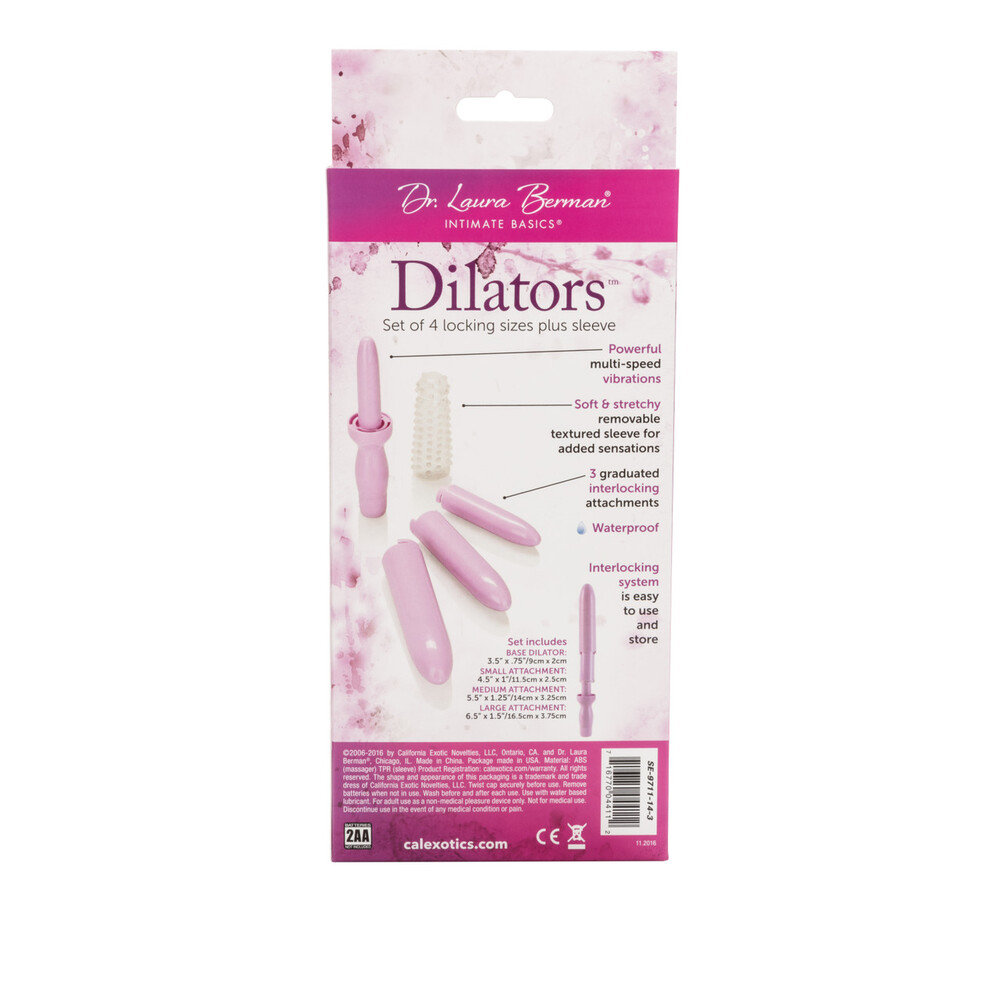 CalExotics Dr. Laura Berman Dilators Set of 4