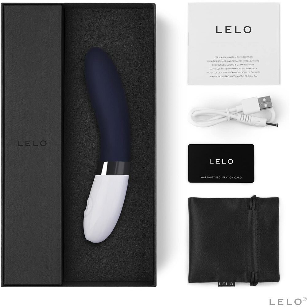 LELO Liv 2 Rechargeable G-Spot Vibrator Deep Blue