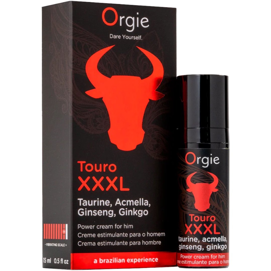 Orgie Touro XXXL Erection Enhancer and Enlarger Cream 15ml