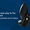 Nexus Tornado Medium Remote Control Rotating and Vibrating Butt Plug 3.4 Inch