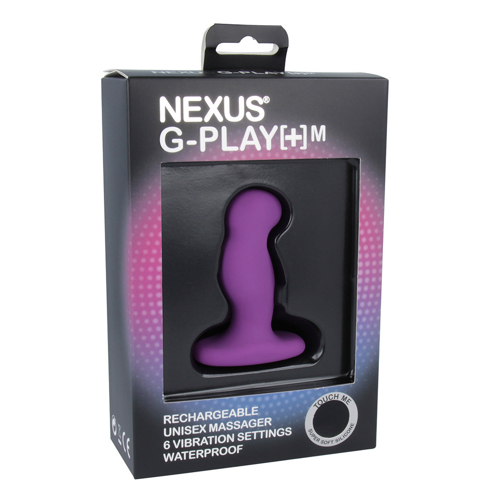 Nexus G-Play + Rechargeable Anal Vibrator Medium Purple