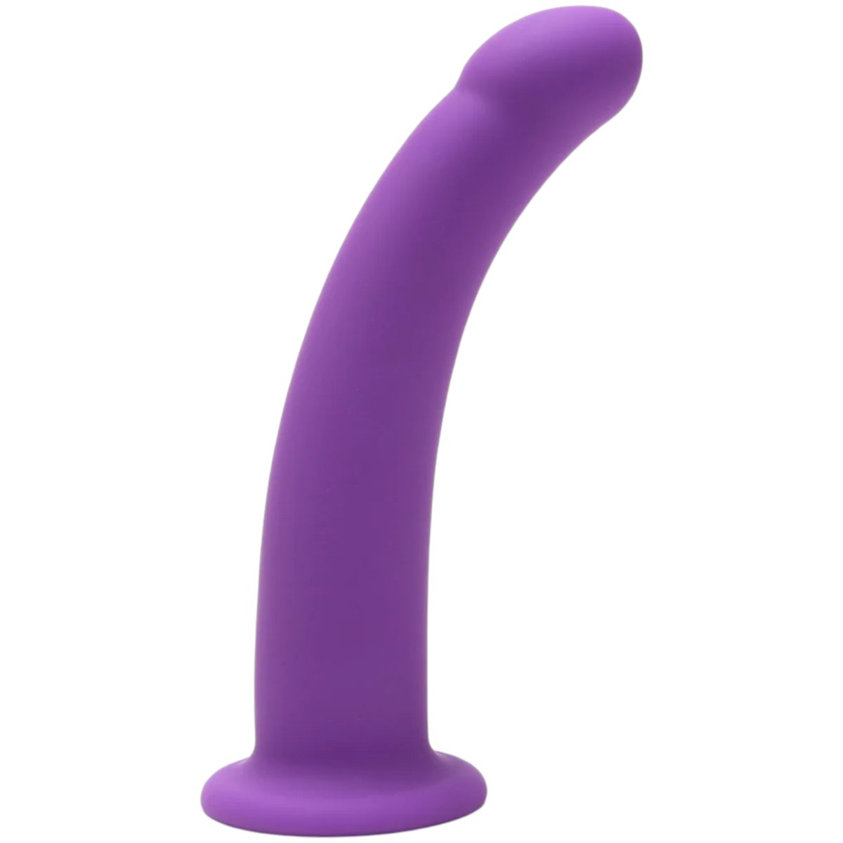 Me You Us Curved Dildo Purple 7 Inch