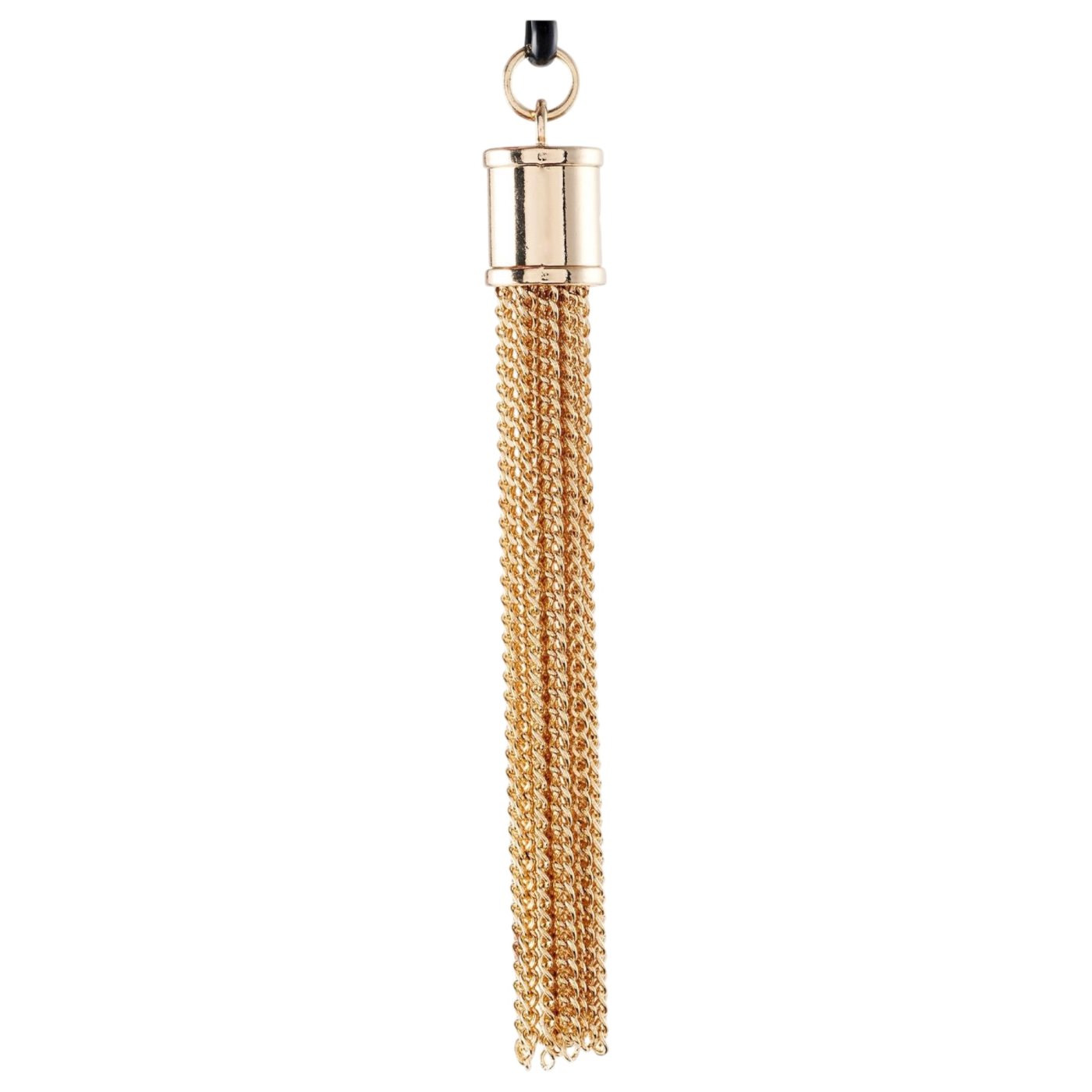 Guilty Pleasure Accents Tassel Tease Adjustable Nipple Clamps Gold