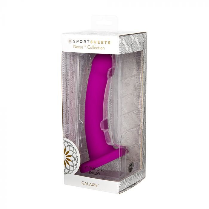 Nexus Galaxie Silicone Dildo 7" - Plum