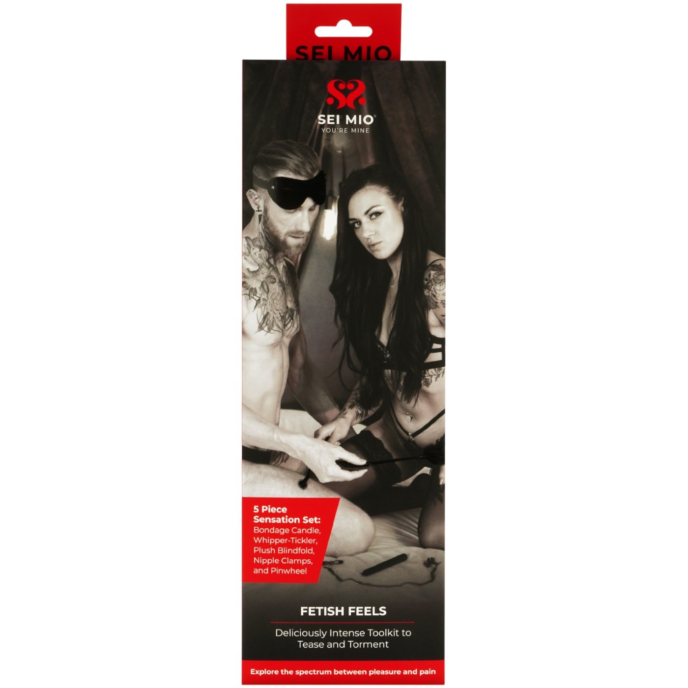 Sei Mio Fetish Feels Sensuous 5 Piece Sensation Kinky Kit