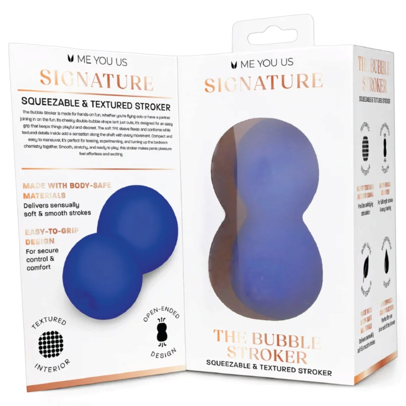 Me You Us Signature Bubble Stroker Male Masturbator