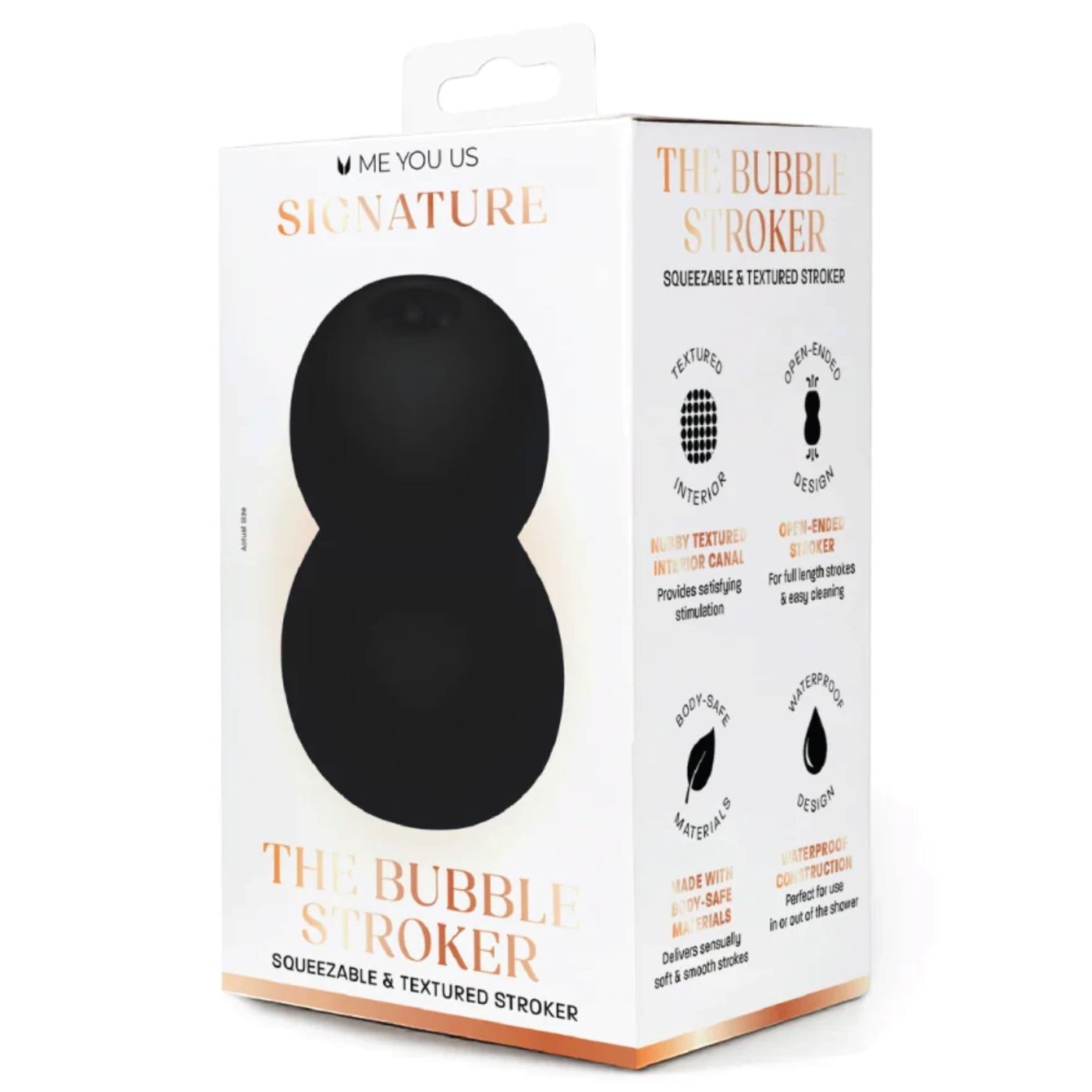 Me You Us Signature Bubble Stroker Male Masturbator