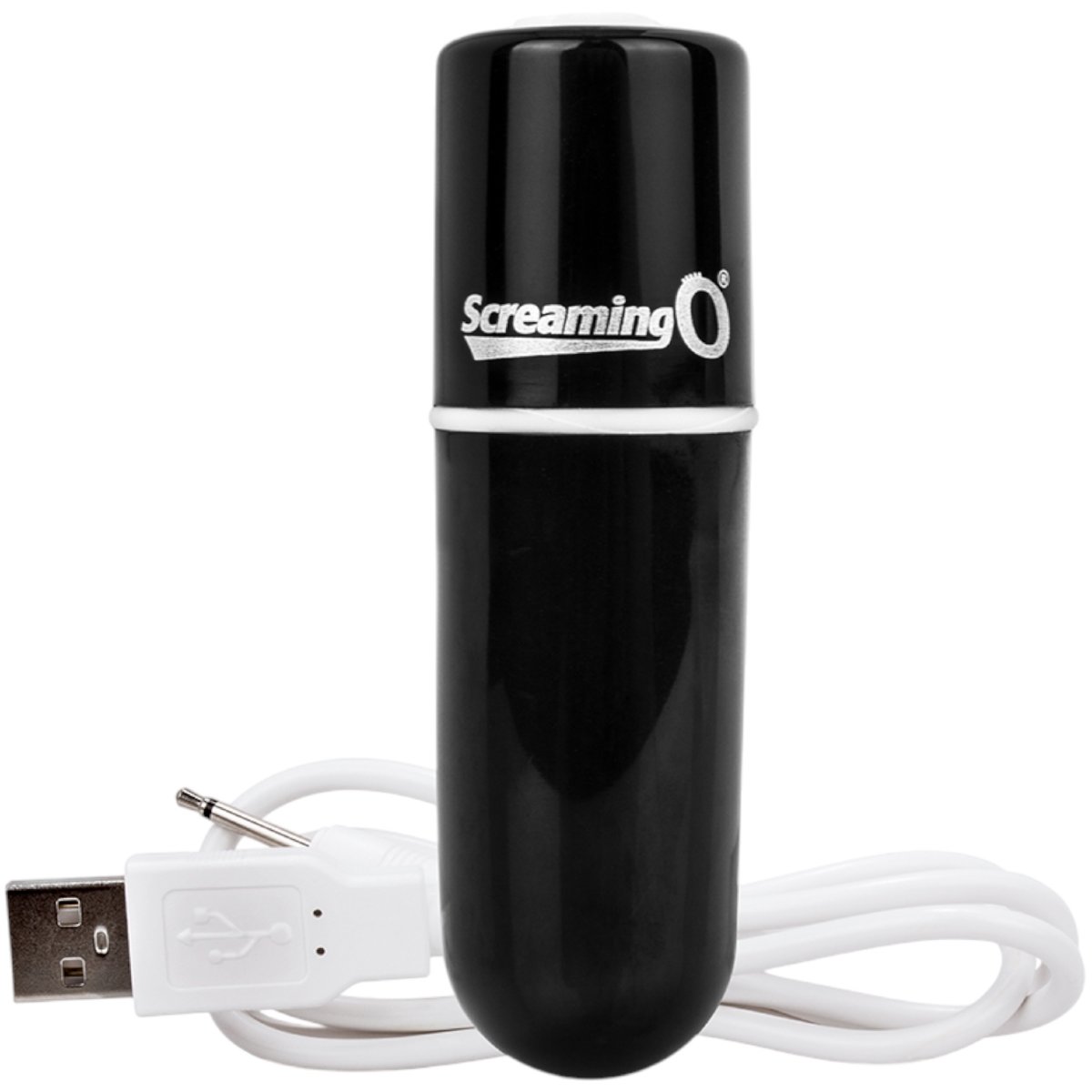 Screaming O Vooom Rechargeable Bullet Vibrator Black