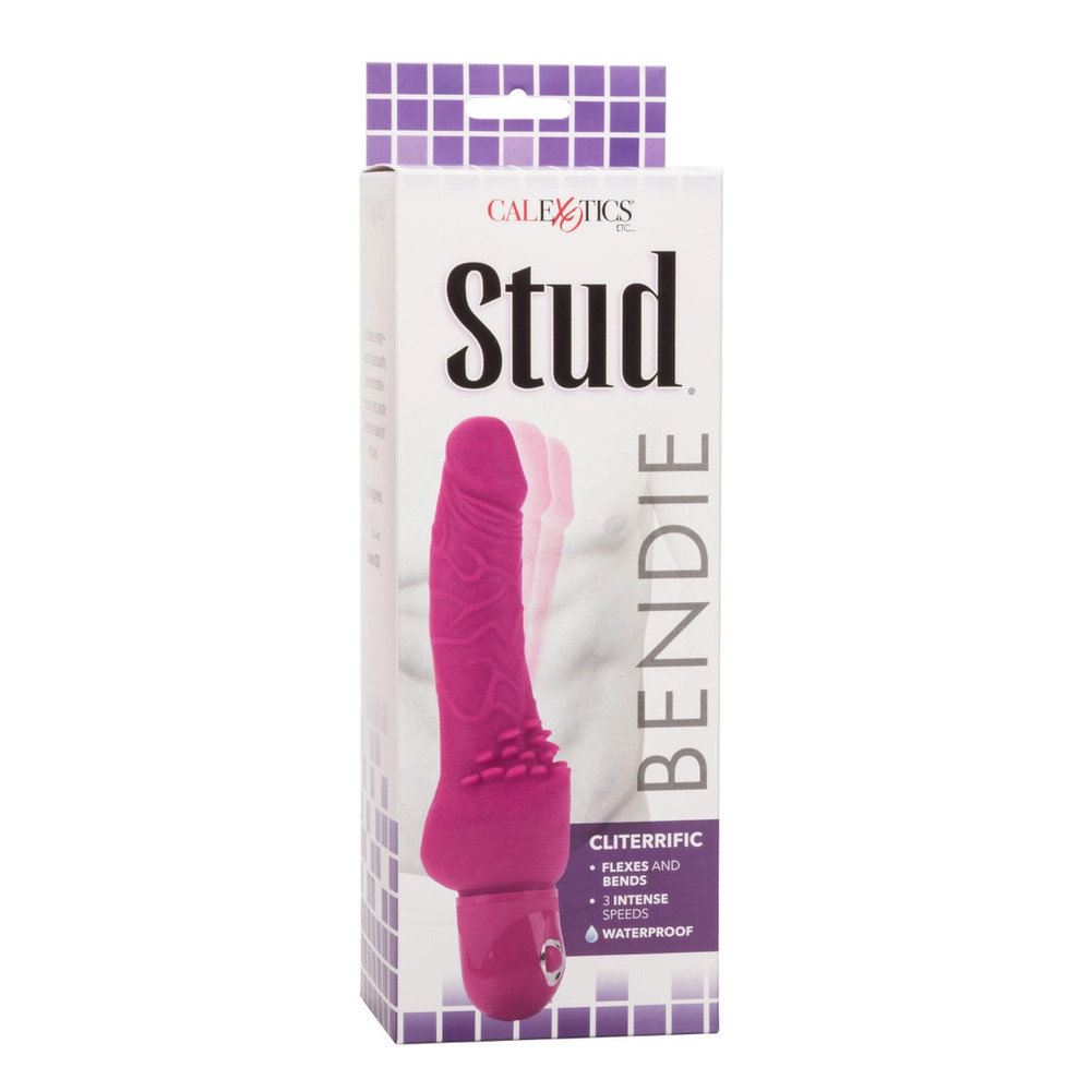 CalExotics Bendie Power Stud Cliteriffic Pink Vibrator