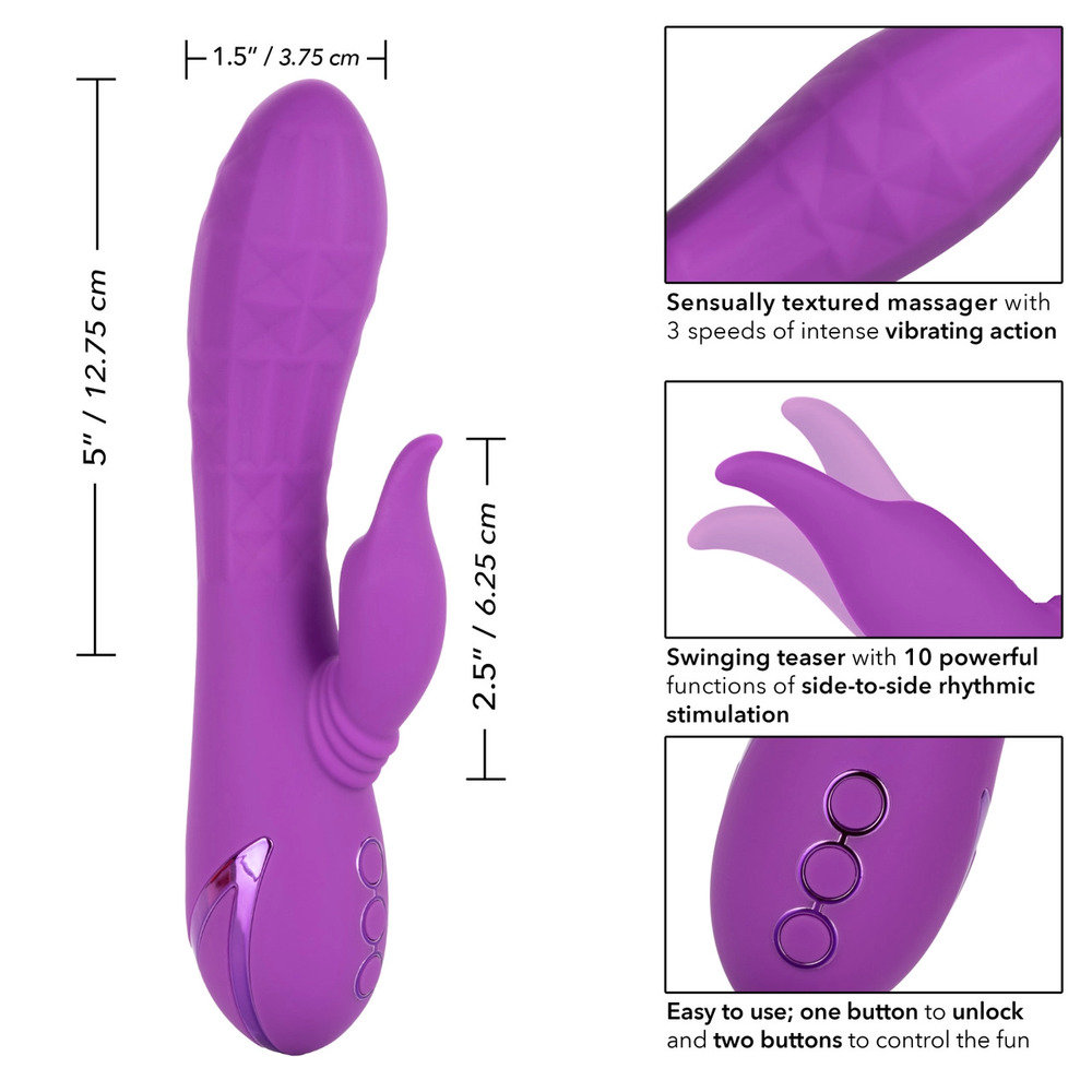 California Dreaming Valley Vamp Rechargeable Rabbit Vibrator