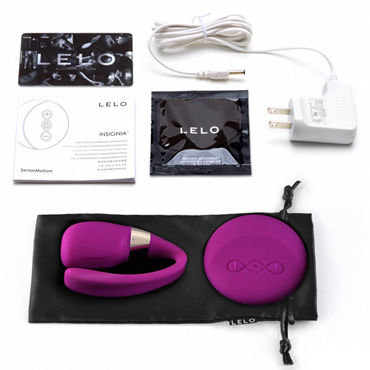 LELO Tiani 3 Remote Controlled Rechargeable Couples Vibrator Deep Rose
