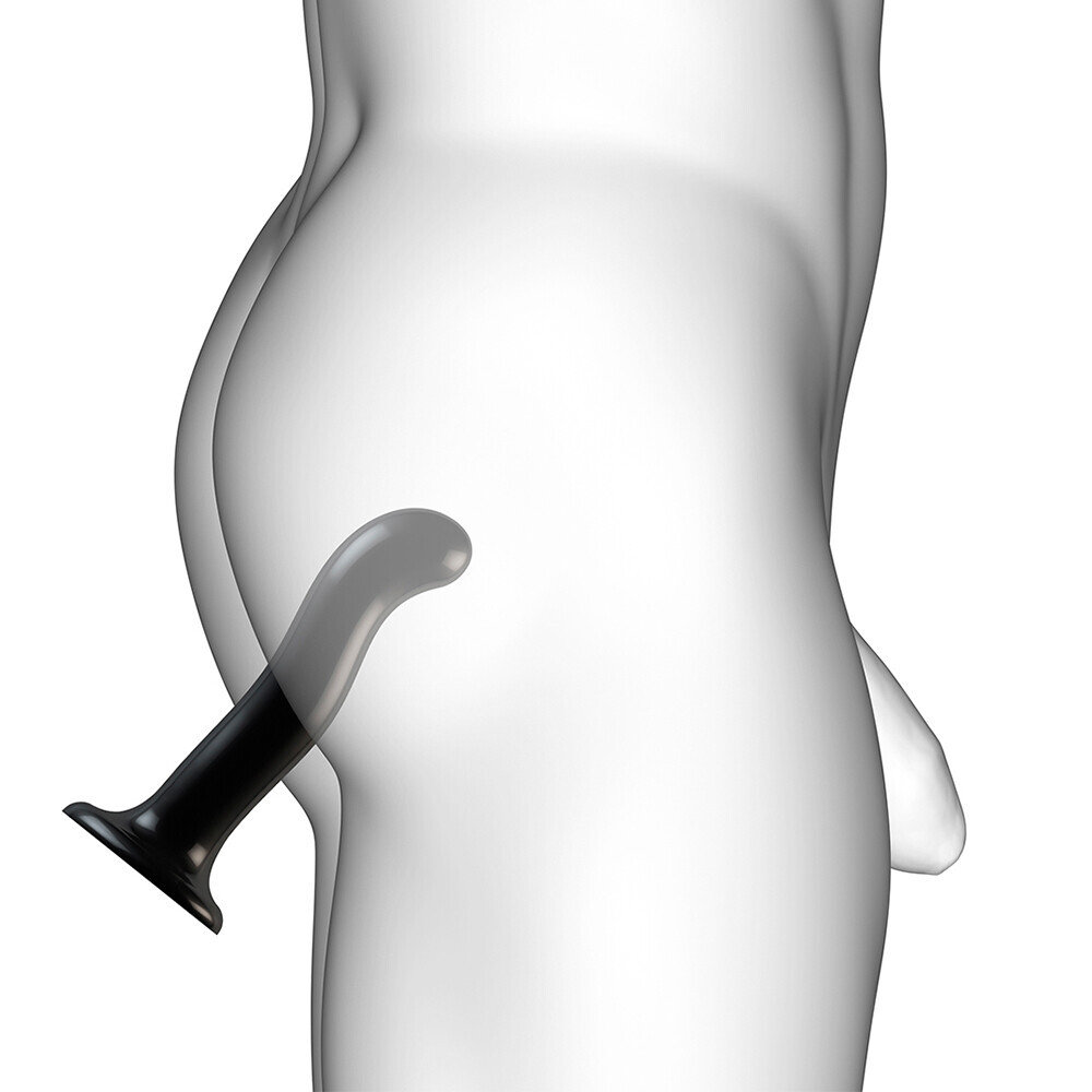 Strap On Me Prostate and G-Spot Curved Dildo M 6.3 Inch