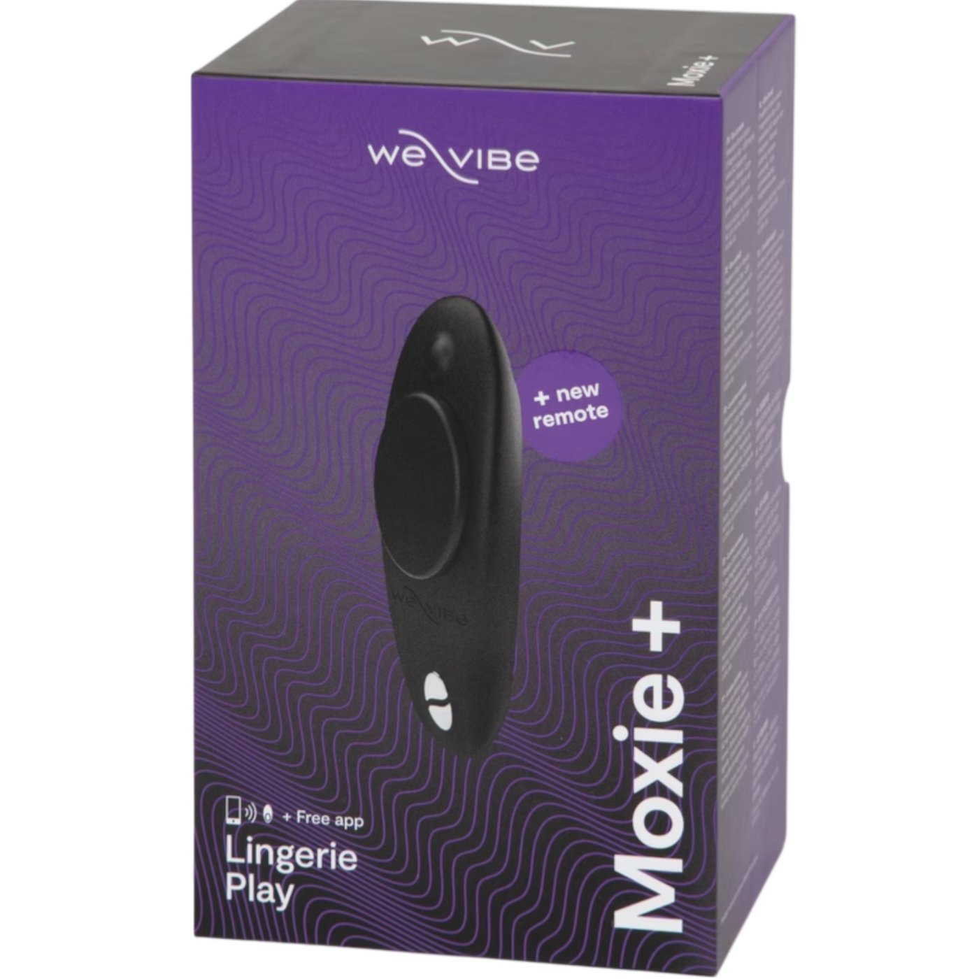 We-Vibe Moxie+ App and Remote Controlled Wearable Clitoral Vibrator