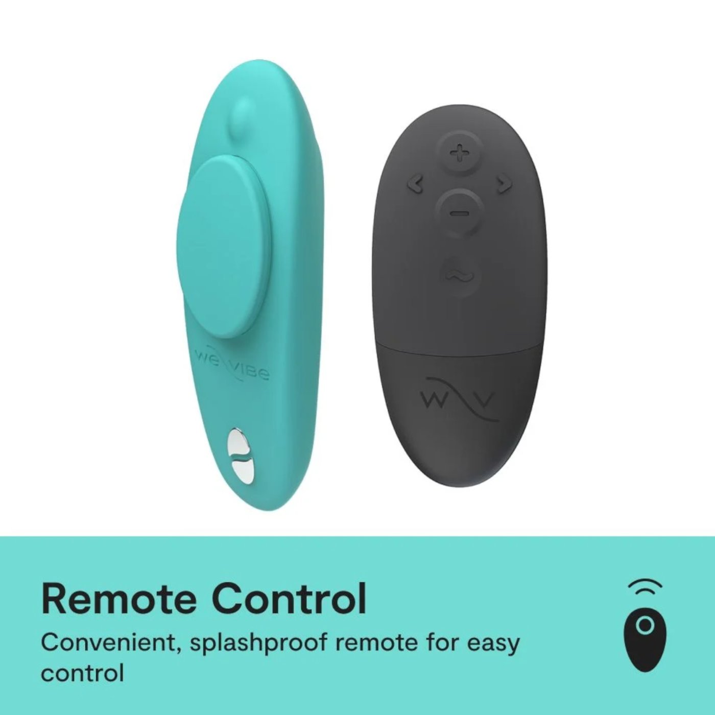 We-Vibe Moxie+ App and Remote Controlled Wearable Clitoral Vibrator