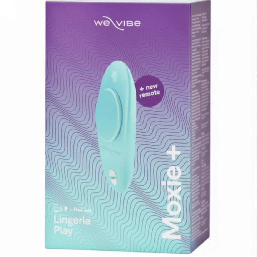 We-Vibe Moxie+ App and Remote Controlled Wearable Clitoral Vibrator