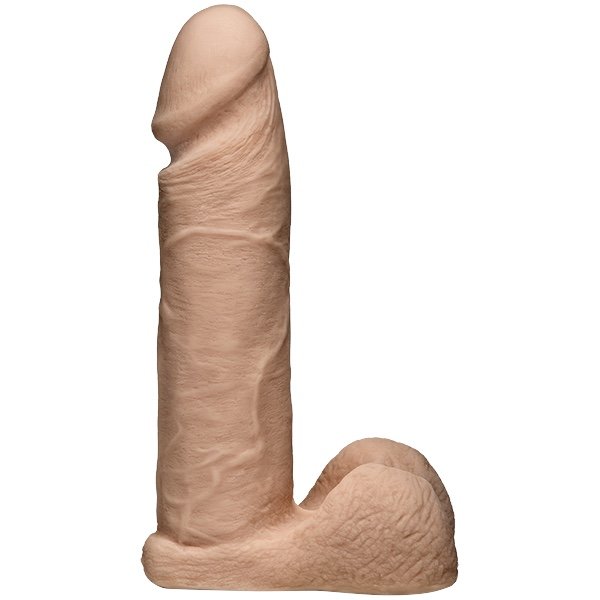 Vac-U-Lock Ultraskyn Realistic Cock and Balls 8 Inch