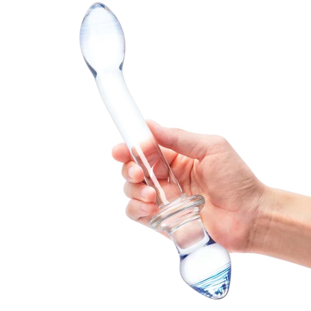 Glas Double Play Dual-Ended Glass Dildo 9.5 Inch