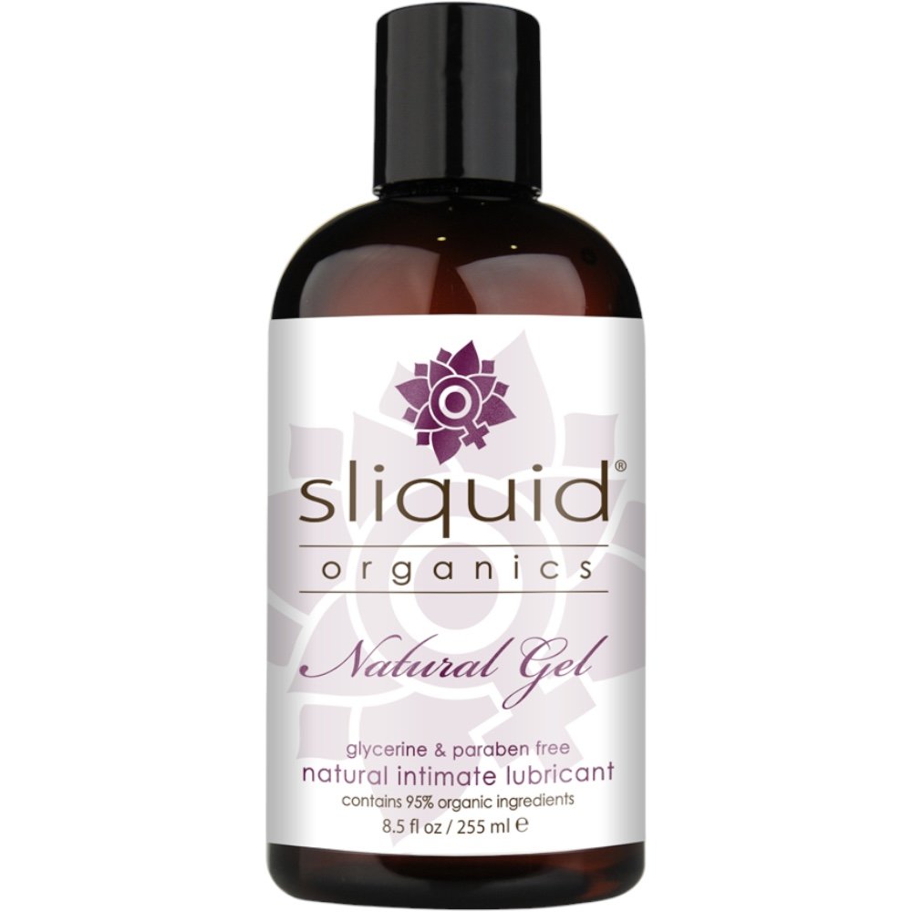 Sliquid Lubricants Sliquid Organics Natural Gel Extra-Thick Lubricant 255Ml