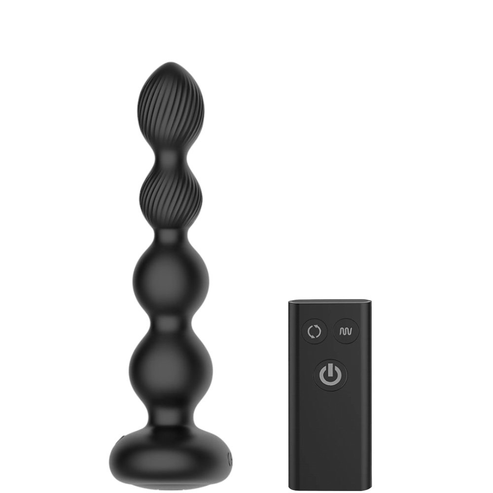 Nexus Tornado Probe Rotating and Vibrating Remote Control Anal Beads