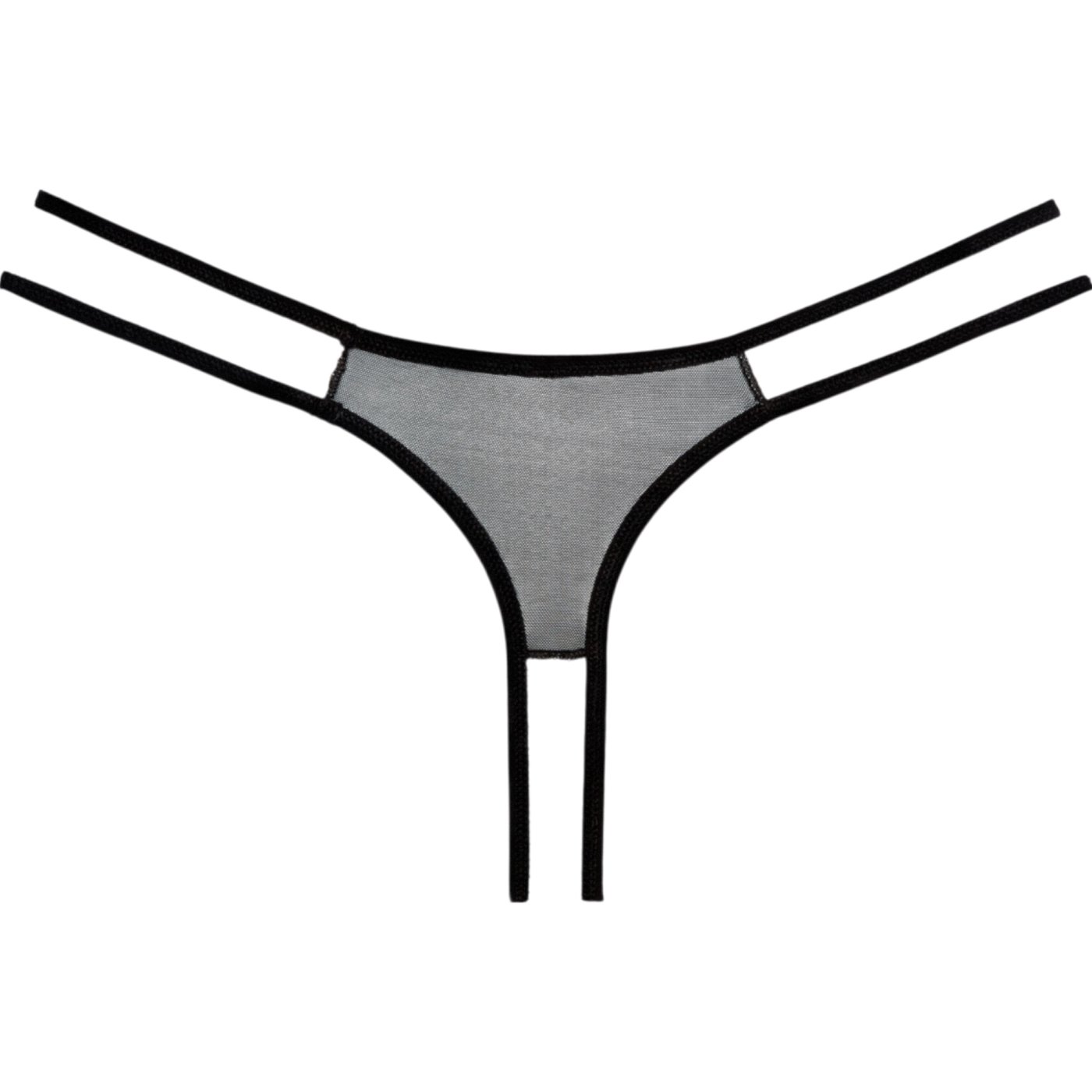 Allure Sweet Honey Crotchless Lace Thong