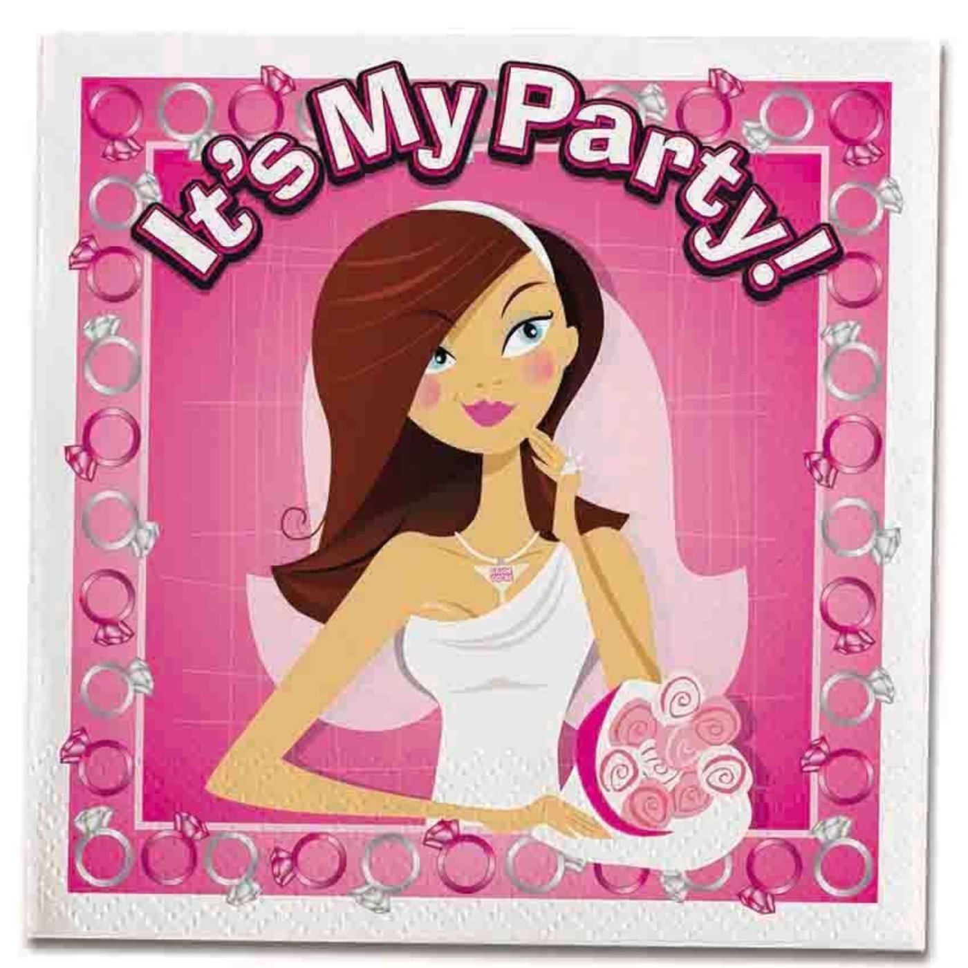 Bride to Be Trivia Napkins (10 Pack)