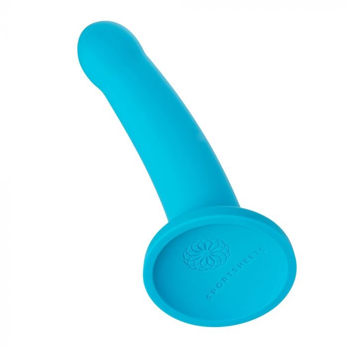 Nexus Hux Silicone Dildo 7" - Turquoise
