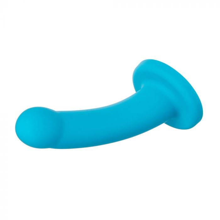 Nexus Hux Silicone Dildo 7" - Turquoise
