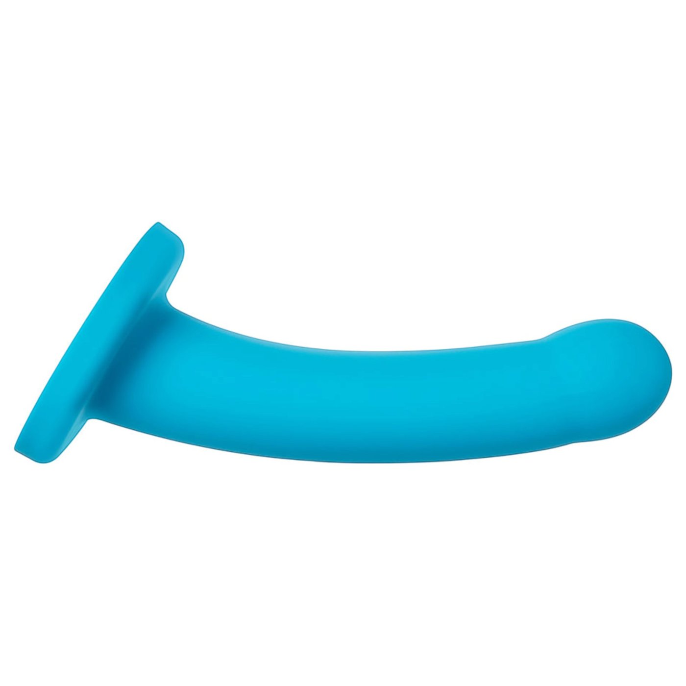 Sportsheets Hux 7 Inch Silicone Suction Cup Dildo Turquoise