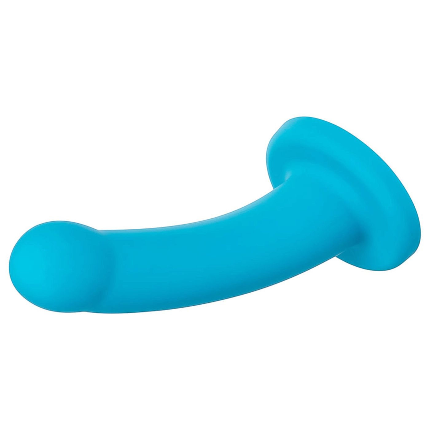 Sportsheets Hux 7 Inch Silicone Suction Cup Dildo Turquoise