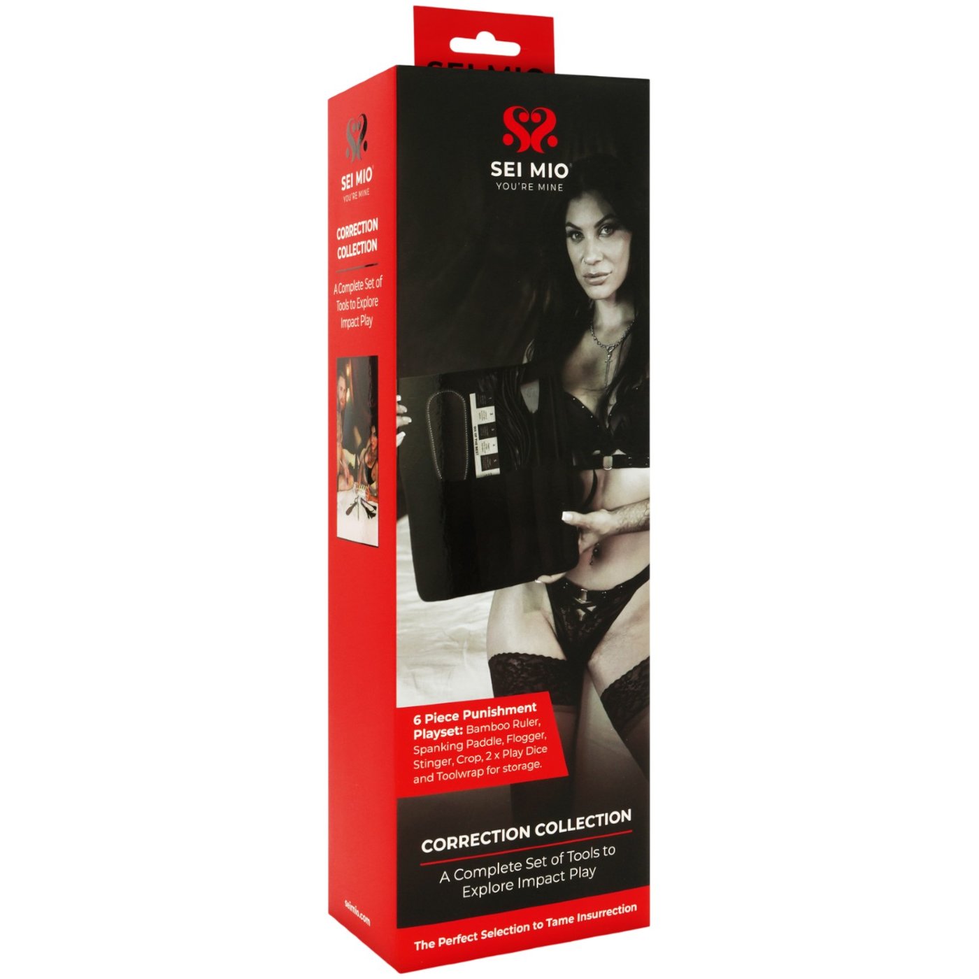 Sei Mio Correction Collection Impactful Punishment Spanking Playkit (6 Piece)