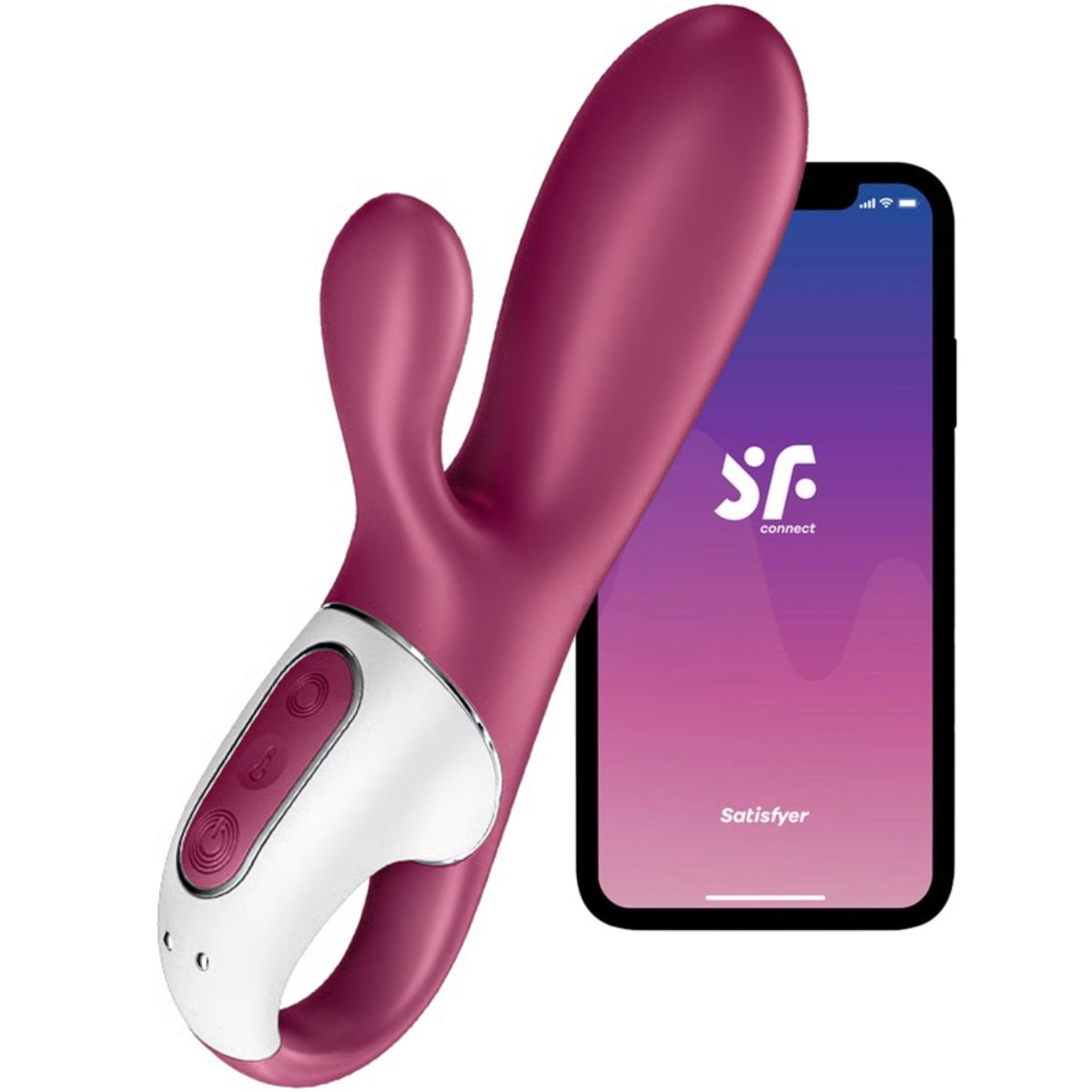 Satisfyer Hot Bunny App-Controlled Warming Rabbit Vibrator