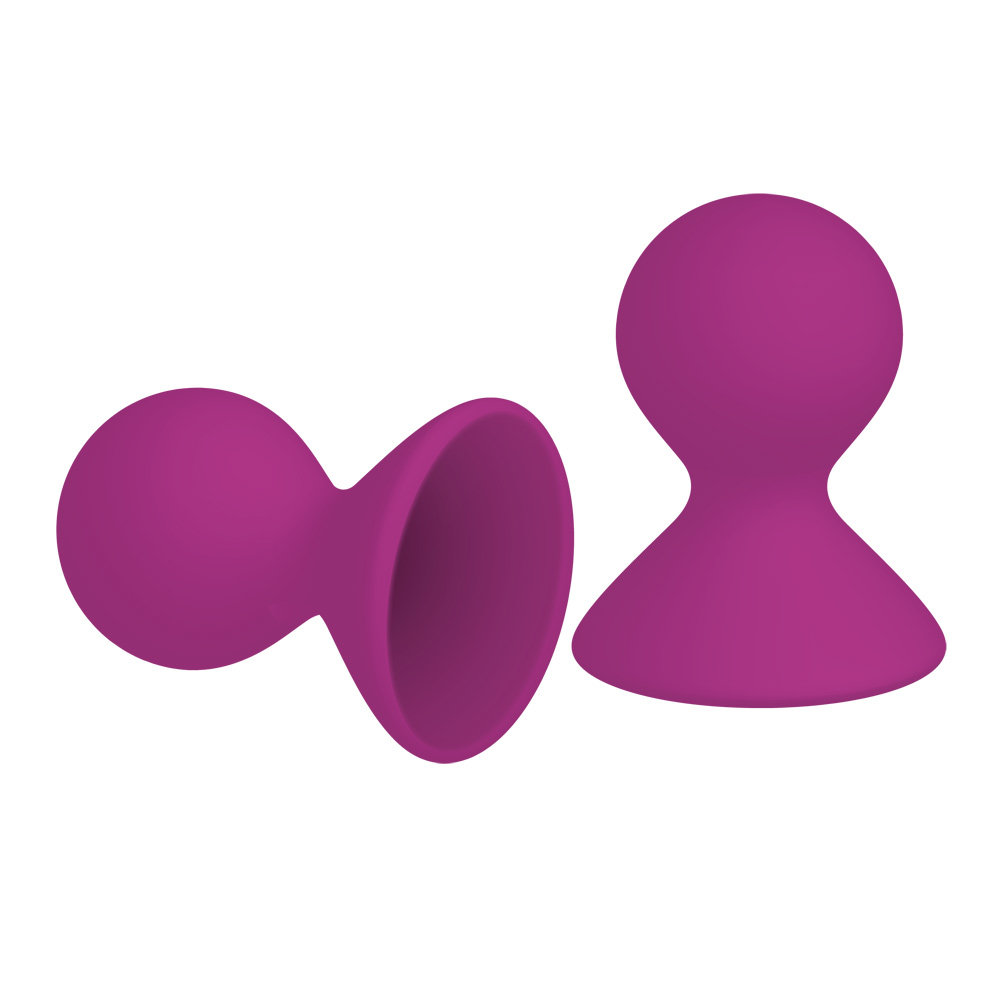 Me You Us Dual Masseuse Silicone Nipple Suckers 2 Pack Purple – ME YOU US