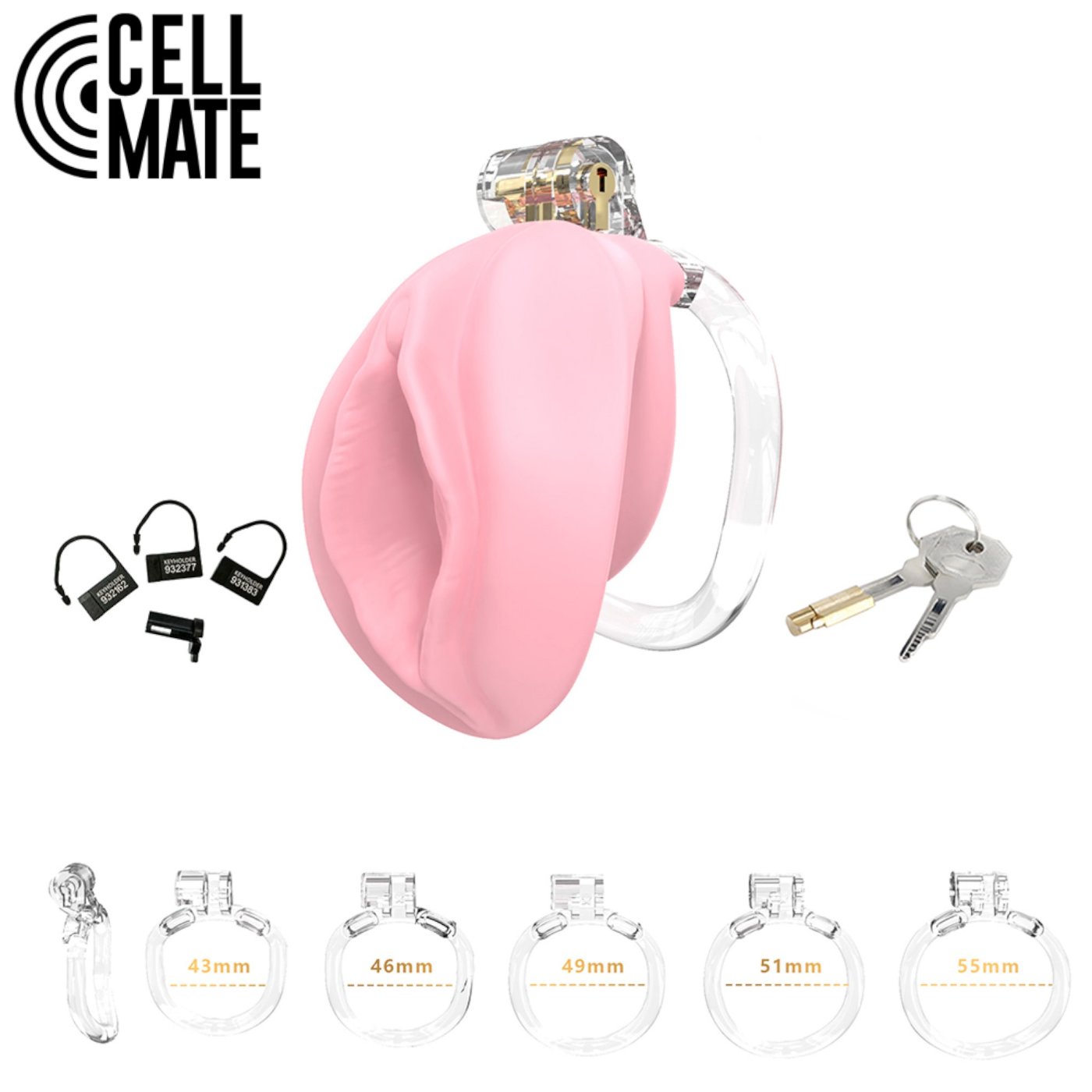 Cellmate Pussyfyer Pink Chastity Cage