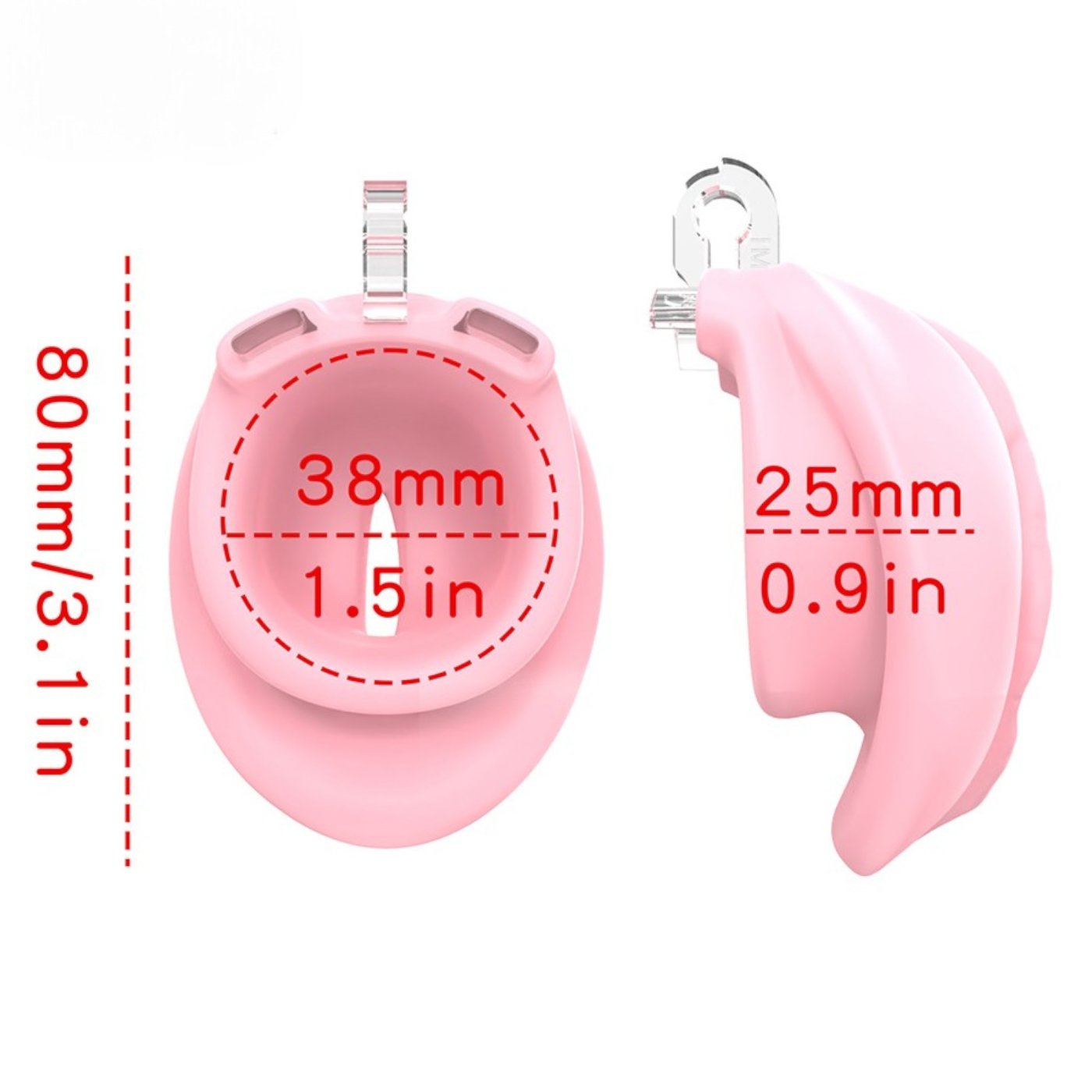 Cellmate Pussyfyer Pink Chastity Cage