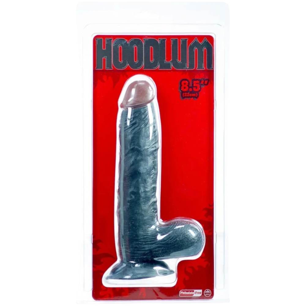NMC Hoodlum Realistic Black Dildo 8.5 Inch