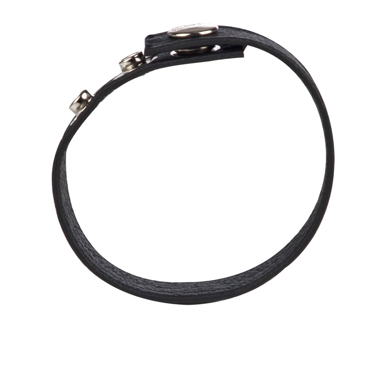 COLT Leather 3-Snap Adjustable Penis Strap