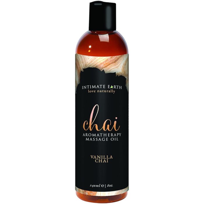 Intimate Earth Chai Aromatherapy Massage Oil Vanilla 120ml