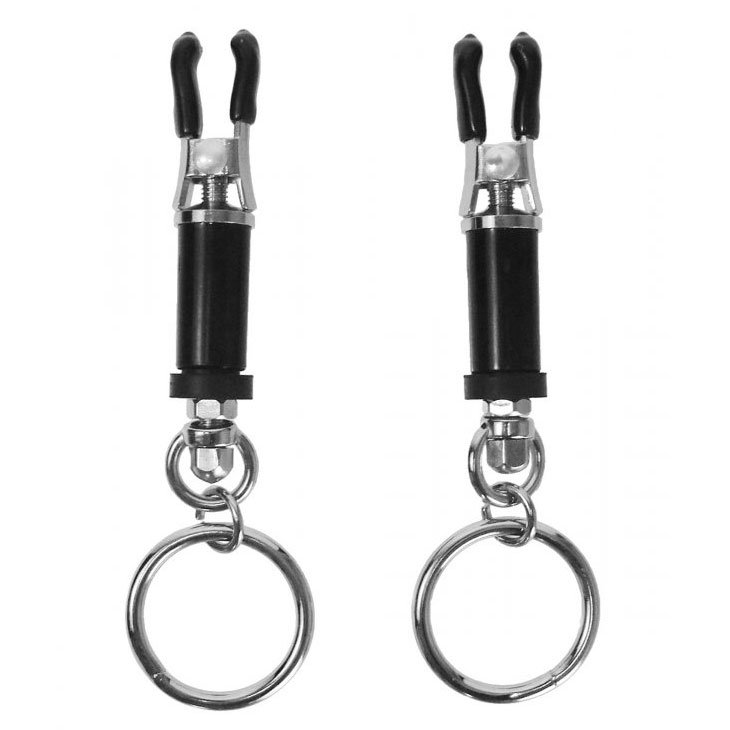 Master Series Bondage Ring Barrel Nipple Clamps – Master Series