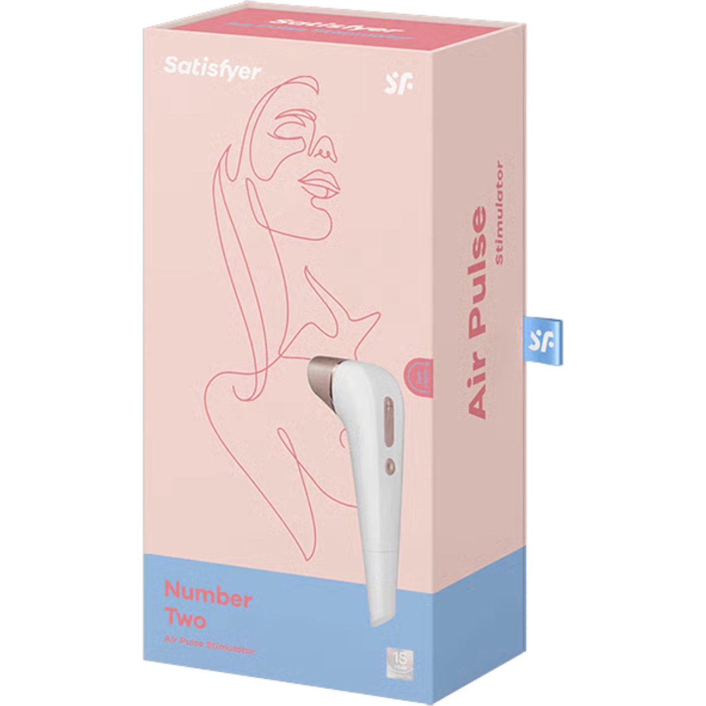 Satisfyer Number Two Next Generation Air Pulse Clitoral Stimulator