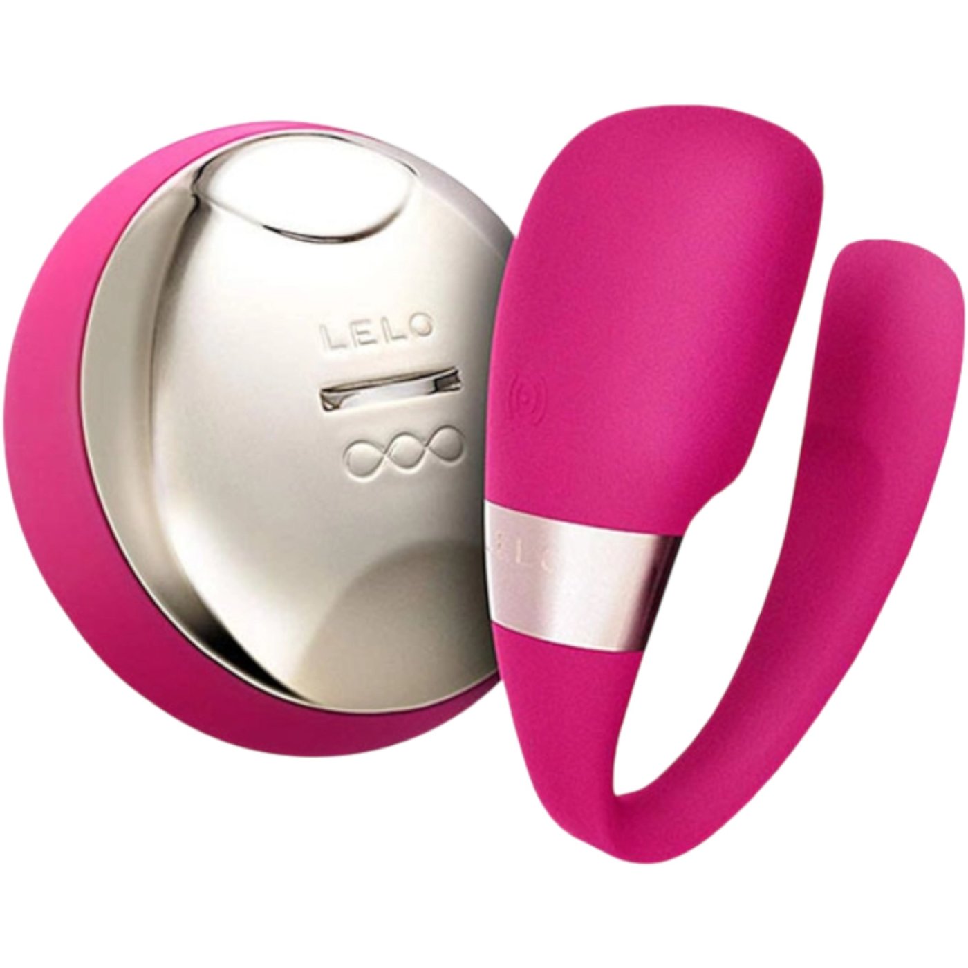 LELO Tiani 3 Remote Controlled Rechargeable Couples Vibrator Cerise
