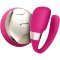LELO Tiani 3 Remote Controlled Rechargeable Couples Vibrator Cerise