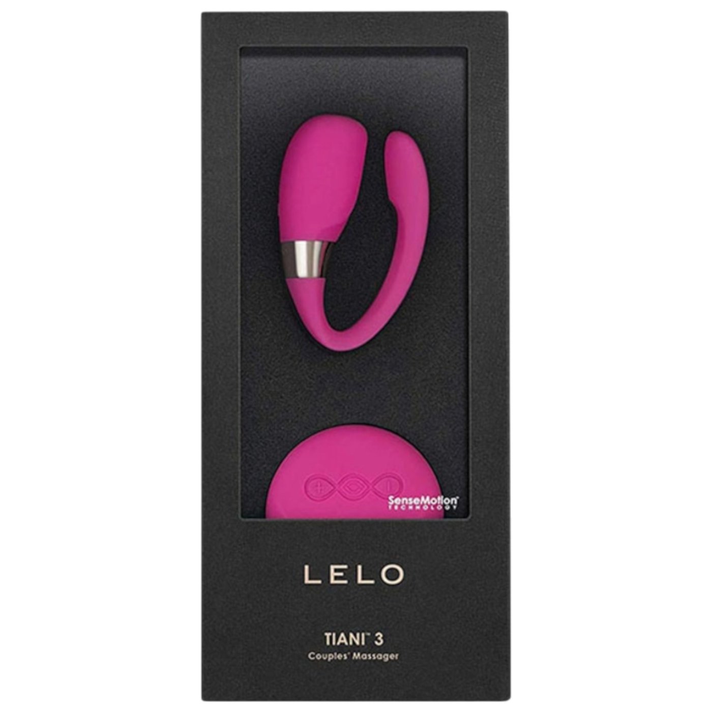 LELO Tiani 3 Remote Controlled Rechargeable Couples Vibrator Cerise