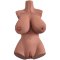 PDX Plus Perfect 10 Torso Mini Sex Doll Masturbator Tan